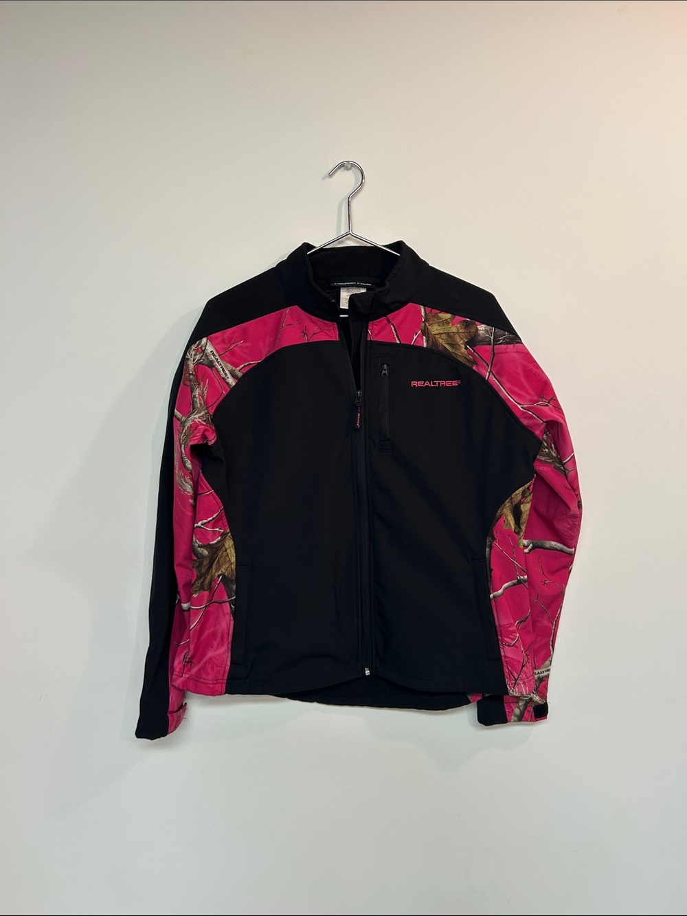 Realtree Black & Pink Camo Women's Utility Jacket